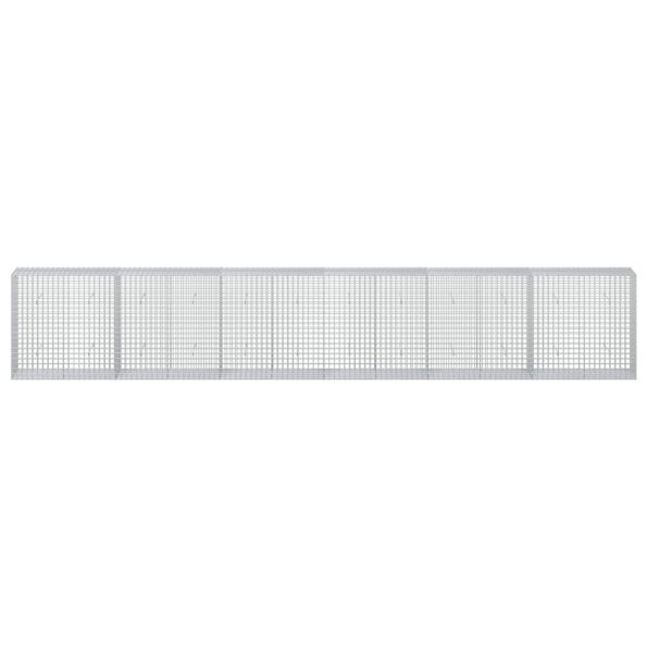 vidaXL Gabión s drôtom 5 mm a sieťou 5x5 cm 600x50x100 cm – Obrázok 3