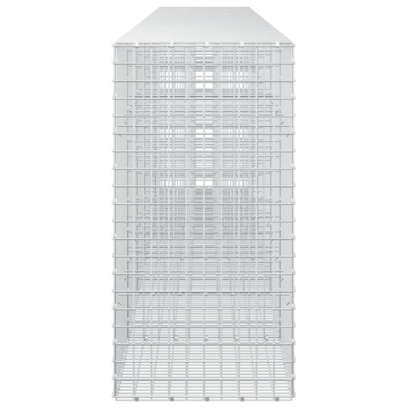 vidaXL Gabión s drôtom 5 mm a sieťou 5x5 cm 600x50x100 cm – Obrázok 4