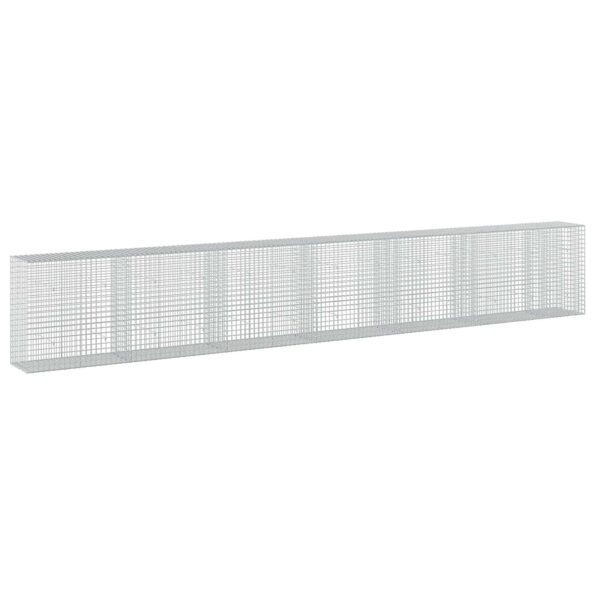 vidaXL Gabión s drôtom 5 mm a sieťou 5x5 cm 650x50x100 cm – Obrázok 2