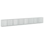 vidaXL Gabión s drôtom 5 mm a sieťou 5x5 cm 800x50x100 cm – Obrázok 2