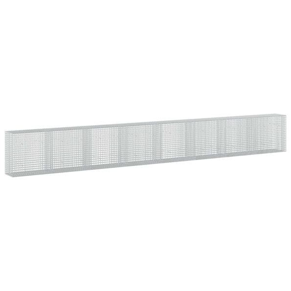 vidaXL Gabión s drôtom 5 mm a sieťou 5x5 cm 800x50x100 cm – Obrázok 2