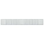 vidaXL Gabión s drôtom 5 mm a sieťou 5x5 cm 800x50x100 cm – Obrázok 3