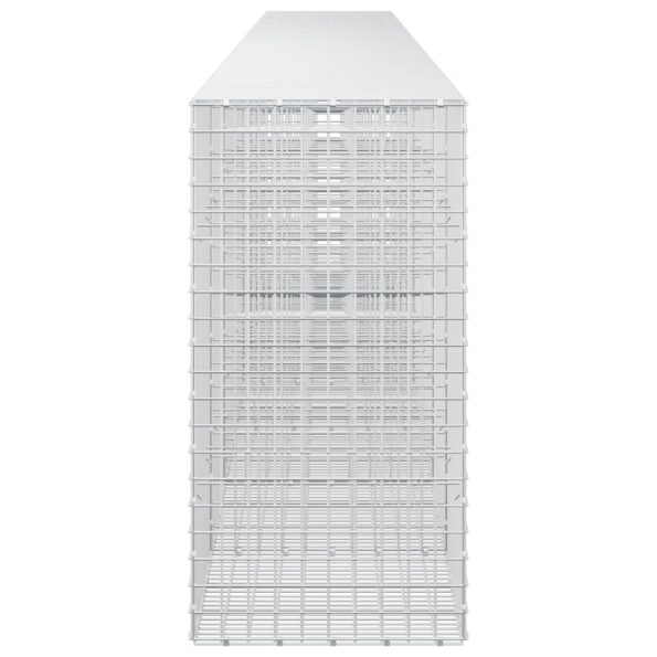 vidaXL Gabión s drôtom 5 mm a sieťou 5x5 cm 800x50x100 cm – Obrázok 4