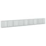 vidaXL Gabión s drôtom 5 mm a sieťou 5x5 cm 850x50x100 cm – Obrázok 2