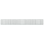 vidaXL Gabión s drôtom 5 mm a sieťou 5x5 cm 850x50x100 cm – Obrázok 3