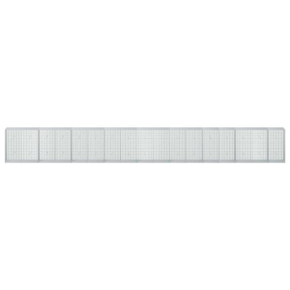 vidaXL Gabión s drôtom 5 mm a sieťou 5x5 cm 850x50x100 cm – Obrázok 3