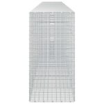 vidaXL Gabión s drôtom 5 mm a sieťou 5x5 cm 850x50x100 cm – Obrázok 4