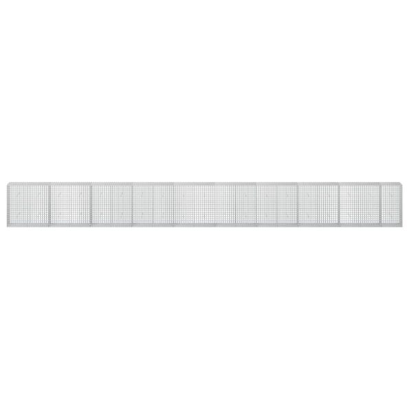 vidaXL Gabión s drôtom 5 mm a sieťou 5x5 cm 950x50x100 cm – Obrázok 3