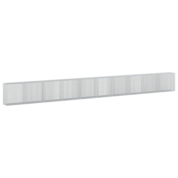 vidaXL Gabión s drôtom 5 mm a sieťou 5x5 cm 1000x50x100 cm – Obrázok 2
