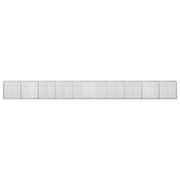 vidaXL Gabión s drôtom 5 mm a sieťou 5x5 cm 1000x50x100 cm – Obrázok 3