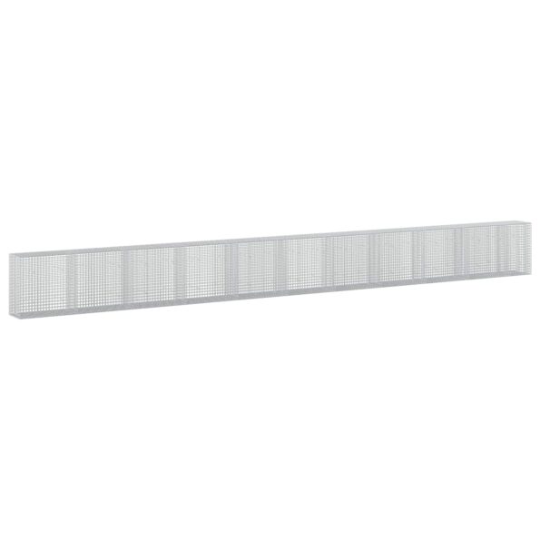 vidaXL Gabión s drôtom 5 mm a sieťou 5x5 cm 1050x50x100 cm – Obrázok 2