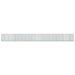 vidaXL Gabión s drôtom 5 mm a sieťou 5x5 cm 1050x50x100 cm – Obrázok 3