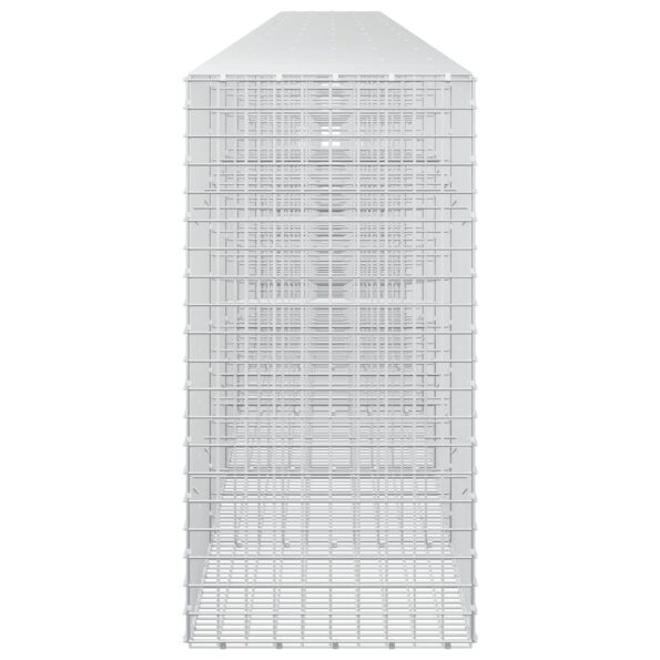 vidaXL Gabión s drôtom 5 mm a sieťou 5x5 cm 1050x50x100 cm – Obrázok 4