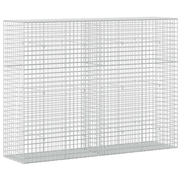 vidaXL Gabión s drôtom 5 mm a sieťou 5x5 cm 200x50x150 cm – Obrázok 2