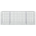 vidaXL Gabión s drôtom 5 mm a sieťou 5x5 cm 400x50x150 cm – Obrázok 3