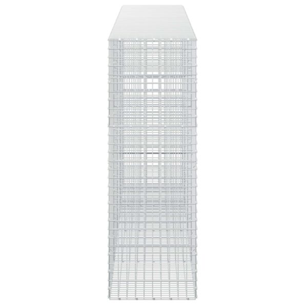 vidaXL Gabión s drôtom 5 mm a sieťou 5x5 cm 400x50x150 cm – Obrázok 4
