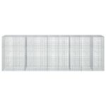 vidaXL Gabión s drôtom 5 mm a sieťou 5x5 cm 450x50x150 cm – Obrázok 3