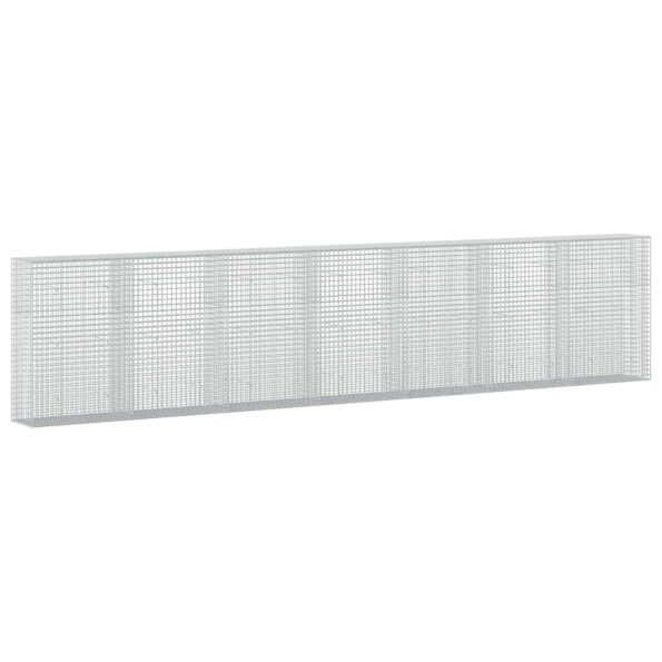 vidaXL Gabión s drôtom 5 mm a sieťou 5x5 cm 700x50x150 cm – Obrázok 2