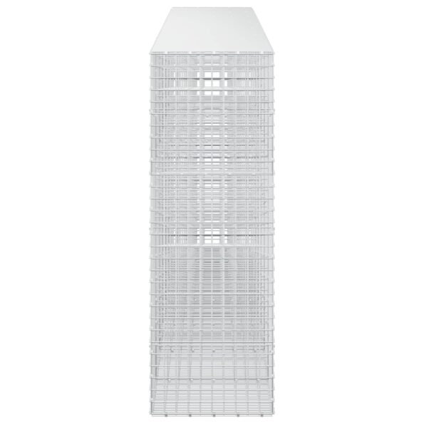 vidaXL Gabión s drôtom 5 mm a sieťou 5x5 cm 700x50x150 cm – Obrázok 4