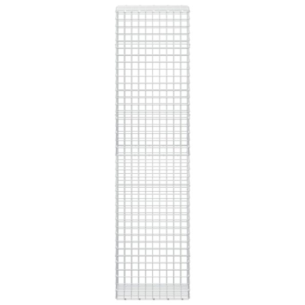 vidaXL Gabión s drôtom 5 mm a sieťou 5x5 cm 50x50x200 cm – Obrázok 4