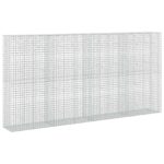 vidaXL Gabión s drôtom 5 mm a sieťou 5x5 cm 400x50x200 cm – Obrázok 2