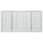 vidaXL Gabión s drôtom 5 mm a sieťou 5x5 cm 400x50x200 cm – Obrázok 3