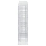 vidaXL Gabión s drôtom 5 mm a sieťou 5x5 cm 400x50x200 cm – Obrázok 4
