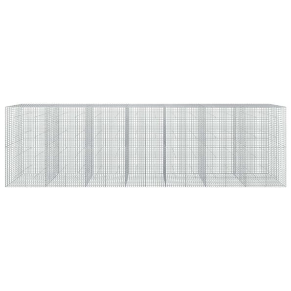 vidaXL Gabión s drôtom 5 mm a sieťou 5x5 cm 700x50x200 cm – Obrázok 3