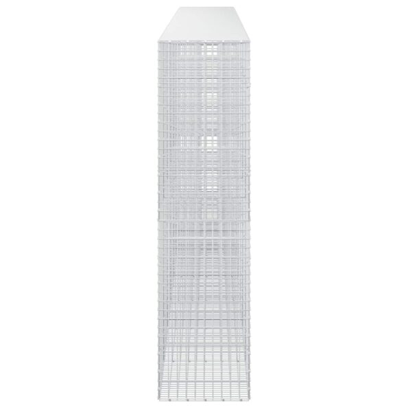 vidaXL Gabión s drôtom 5 mm a sieťou 5x5 cm 700x50x200 cm – Obrázok 4