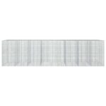 vidaXL Gabión s drôtom 5 mm a sieťou 5x5 cm 800x50x200 cm – Obrázok 3