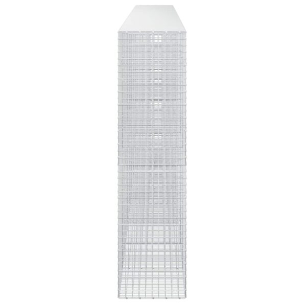 vidaXL Gabión s drôtom 5 mm a sieťou 5x5 cm 800x50x200 cm – Obrázok 4