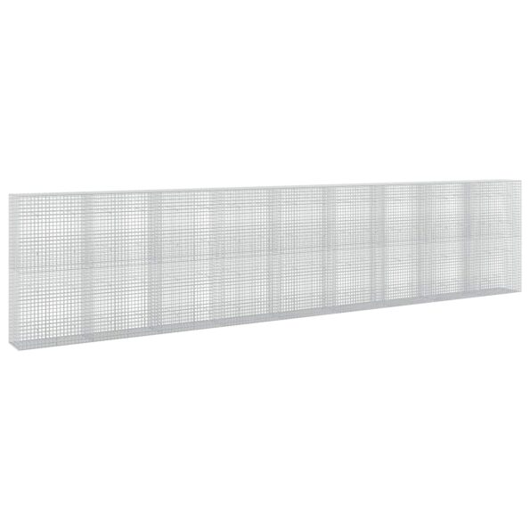 vidaXL Gabión s drôtom 5 mm a sieťou 5x5 cm 900x50x200 cm – Obrázok 2