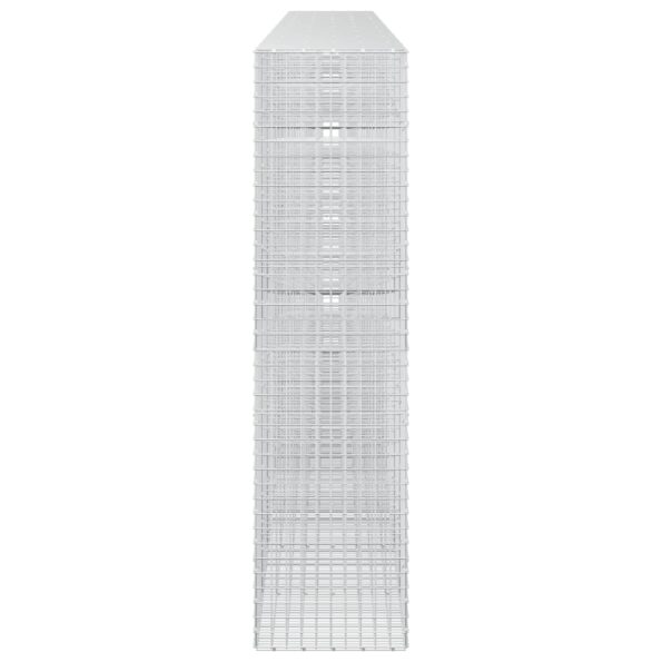 vidaXL Gabión s drôtom 5 mm a sieťou 5x5 cm 900x50x200 cm – Obrázok 4