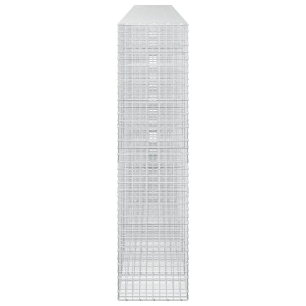 vidaXL Gabión s drôtom 5 mm a sieťou 5x5 cm 950x50x200 cm – Obrázok 4