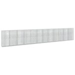 vidaXL Gabión s drôtom 5 mm a sieťou 5x5 cm 1200x50x200 cm – Obrázok 2
