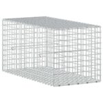 vidaXL Gabión s drôtom 5 mm a sieťou 5x5 cm 50x100x50 cm – Obrázok 2