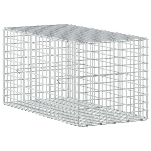 vidaXL Gabión s drôtom 5 mm a sieťou 5x5 cm 50x100x50 cm – Obrázok 2