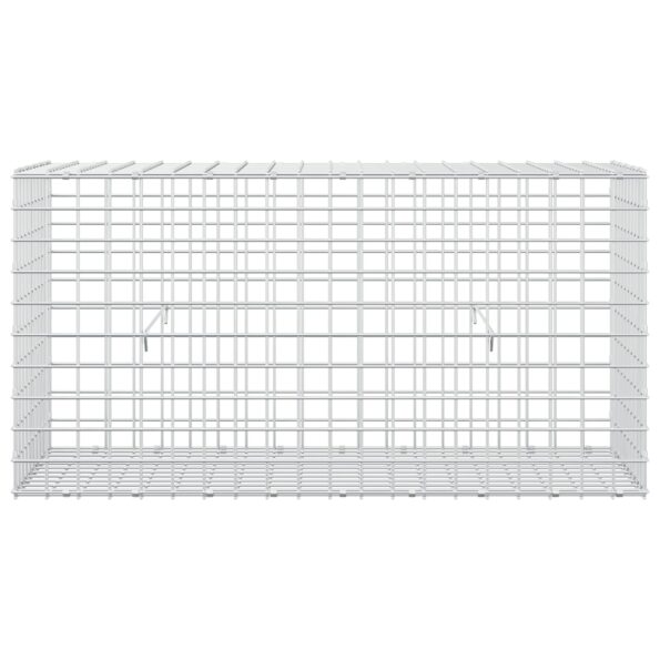 vidaXL Gabión s drôtom 5 mm a sieťou 5x5 cm 50x100x50 cm – Obrázok 4