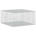 vidaXL Gabión s drôtom 5 mm a sieťou 5x5 cm 100x100x50 cm – Obrázok 2