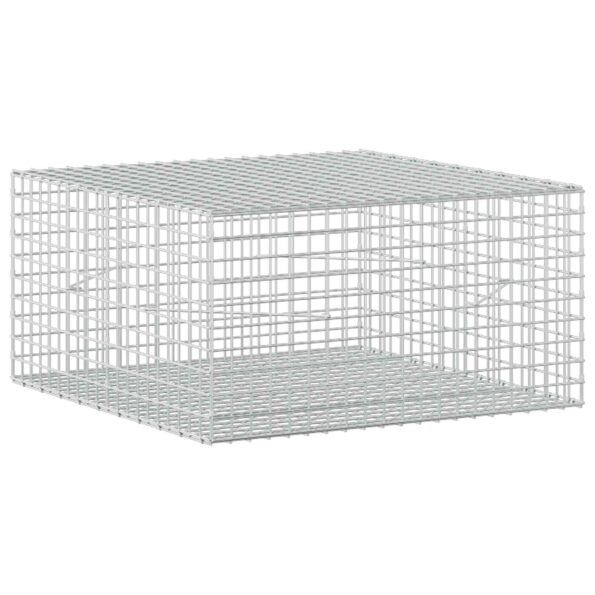 vidaXL Gabión s drôtom 5 mm a sieťou 5x5 cm 100x100x50 cm – Obrázok 2