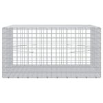 vidaXL Gabión s drôtom 5 mm a sieťou 5x5 cm 100x100x50 cm – Obrázok 4