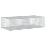 vidaXL Gabión s drôtom 5 mm a sieťou 5x5 cm 200x100x50 cm – Obrázok 2