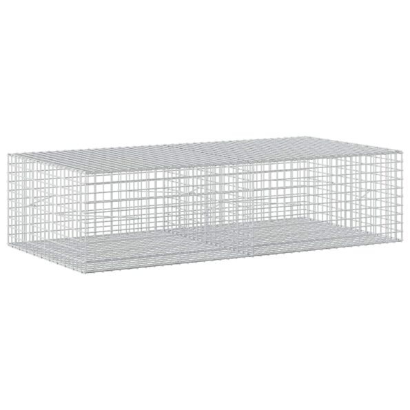 vidaXL Gabión s drôtom 5 mm a sieťou 5x5 cm 200x100x50 cm – Obrázok 2