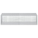 vidaXL Gabión s drôtom 5 mm a sieťou 5x5 cm 200x100x50 cm – Obrázok 3
