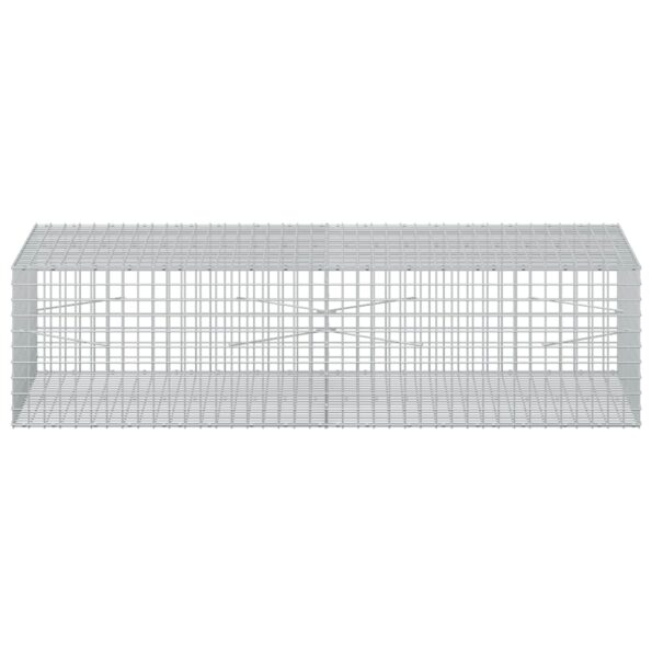 vidaXL Gabión s drôtom 5 mm a sieťou 5x5 cm 200x100x50 cm – Obrázok 3