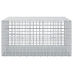 vidaXL Gabión s drôtom 5 mm a sieťou 5x5 cm 200x100x50 cm – Obrázok 4