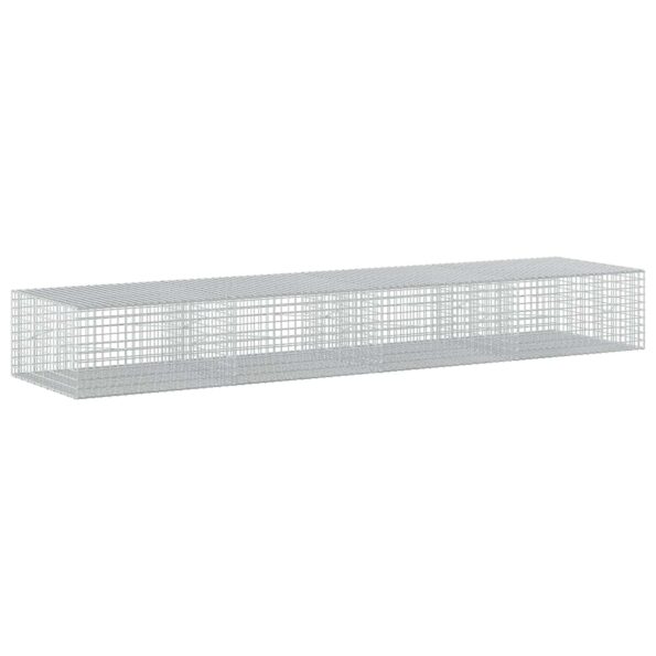 vidaXL Gabión s drôtom 5 mm a sieťou 5x5 cm 400x100x50 cm – Obrázok 2