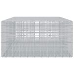 vidaXL Gabión s drôtom 5 mm a sieťou 5x5 cm 400x100x50 cm – Obrázok 4