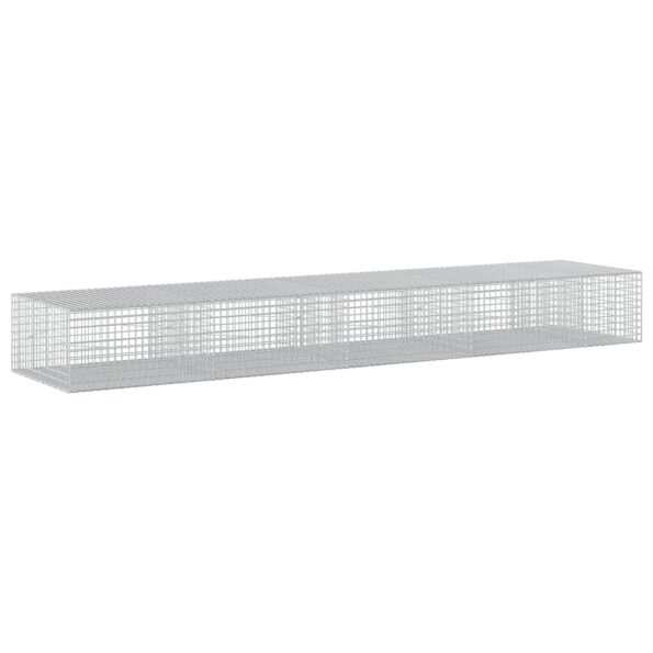 vidaXL Gabión s drôtom 5 mm a sieťou 5x5 cm 450x100x50 cm – Obrázok 2