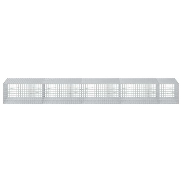 vidaXL Gabión s drôtom 5 mm a sieťou 5x5 cm 450x100x50 cm – Obrázok 3